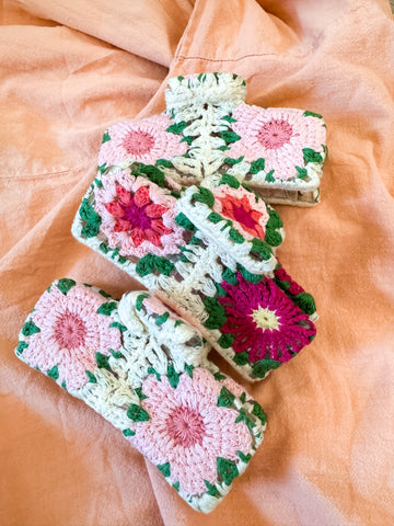 Crochet Square Clip