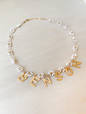 Bloom Name Necklace
