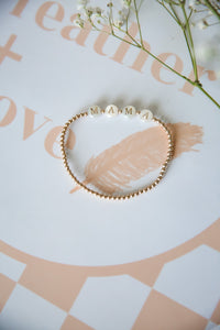 Mother Of Pearl Mama Bracelet