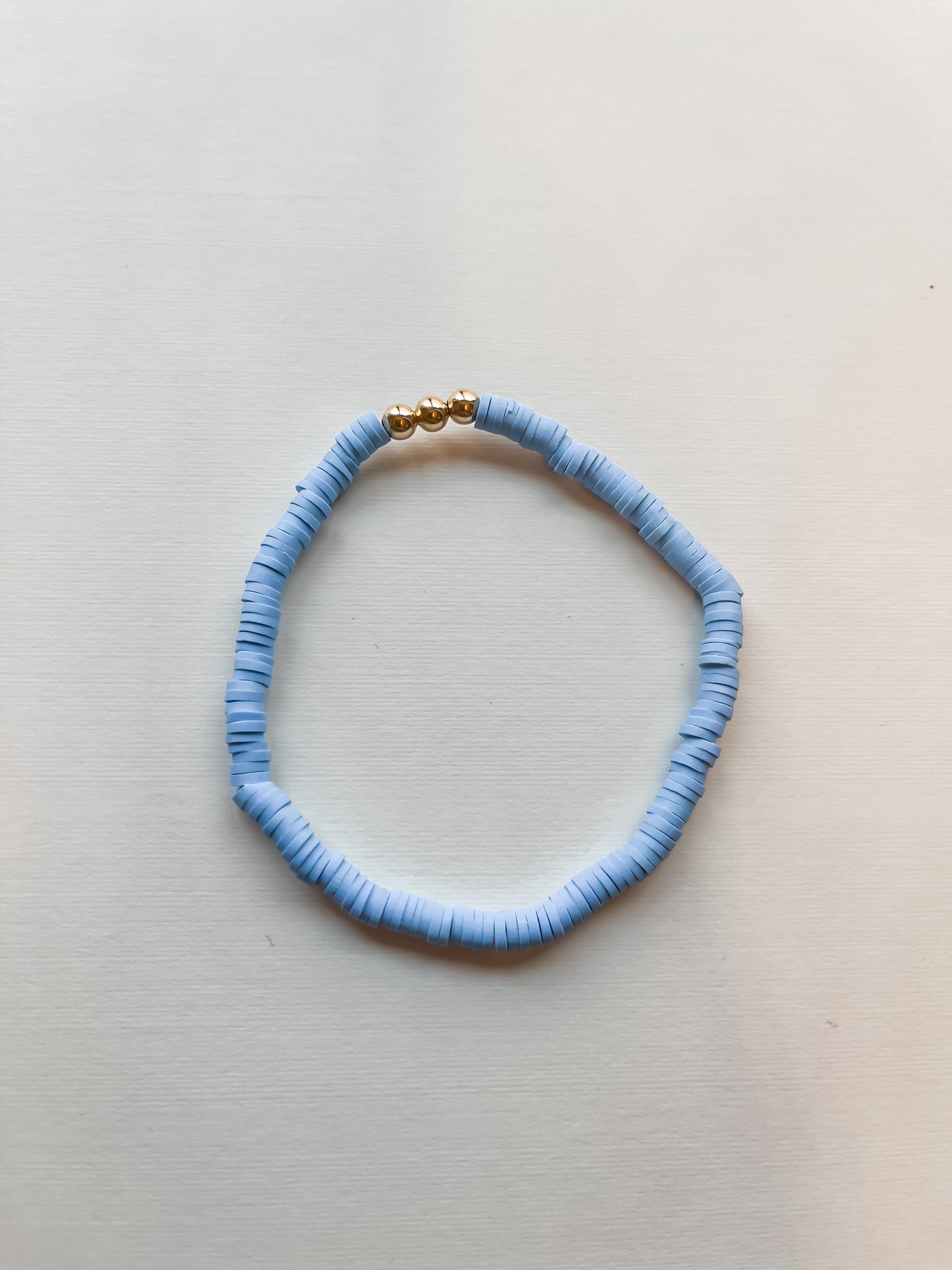 Simple Stack Bracelet - periwinkle