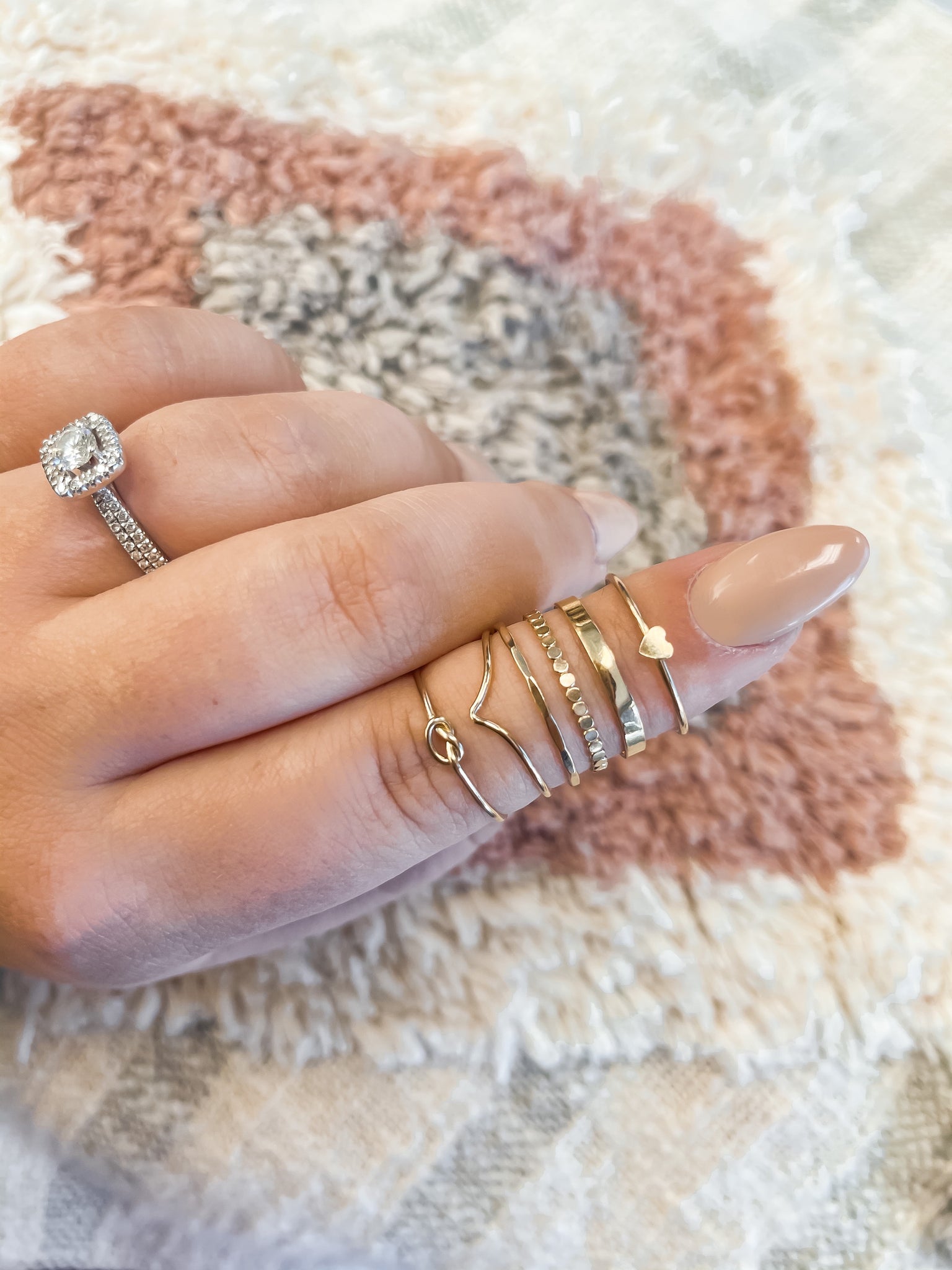 Dainty 14k Gold Filled Rings