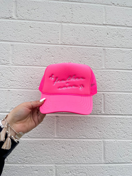 F+C Trucker Hat - Barbie Pink